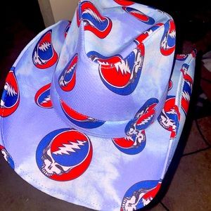 Grateful Dead Cowboy Hat handmade from PG Studios